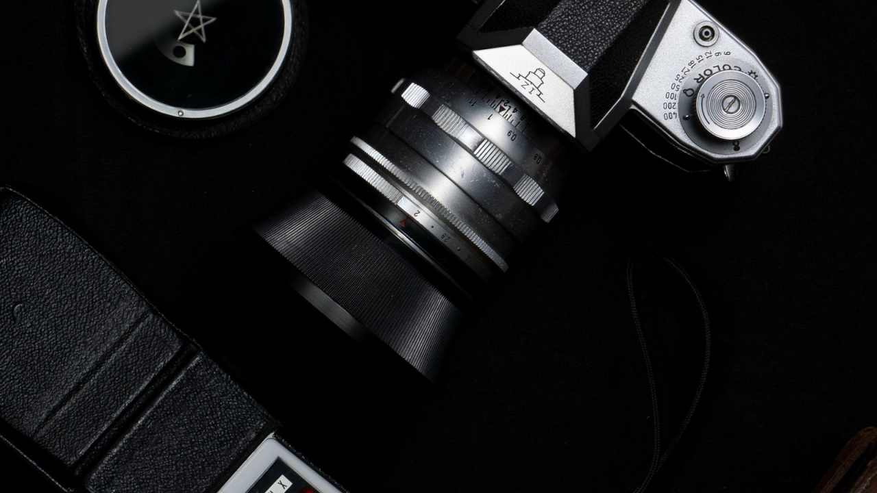 Обои легковые автомобили, ломография, капюшон, объектив камеры, автомобильное освещение в разрешении 1280x720