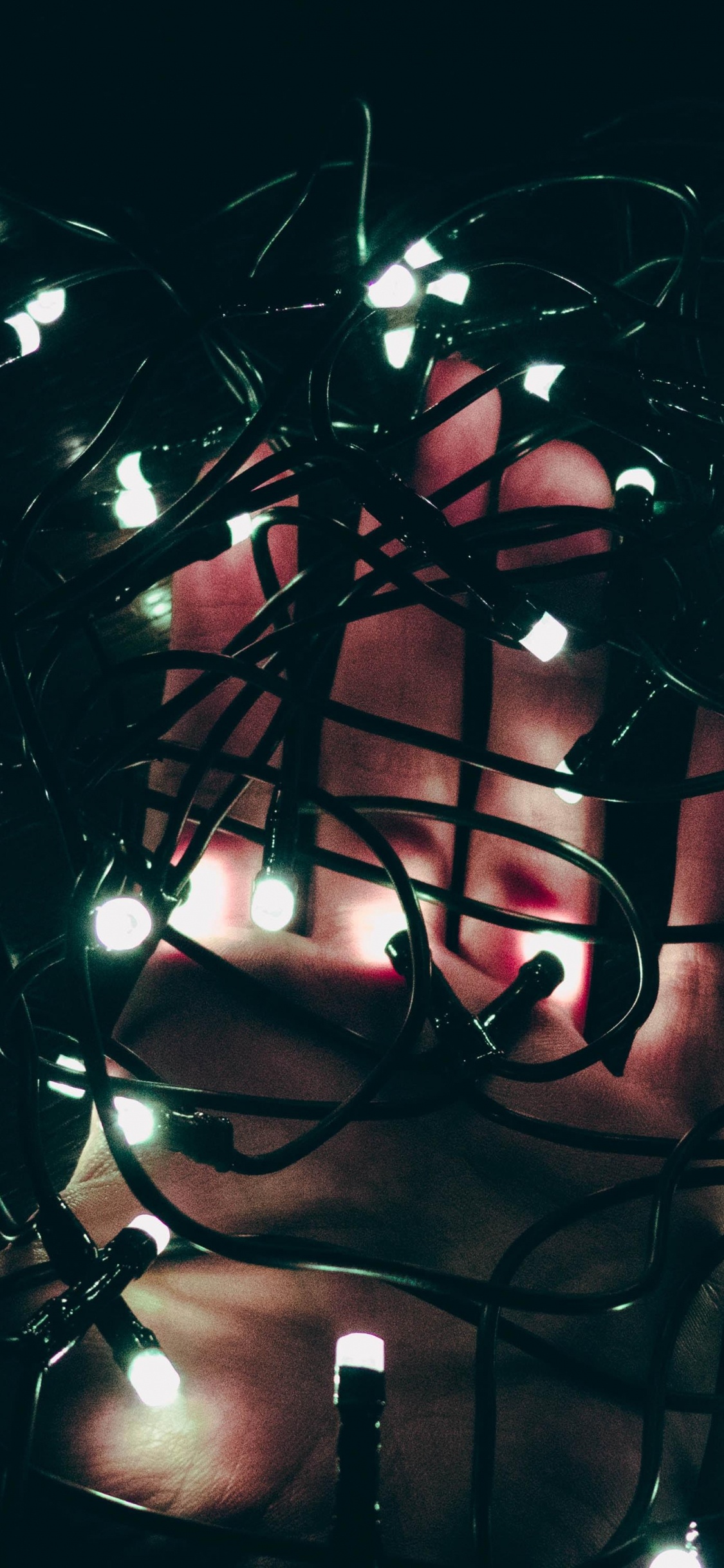 Обои свет, темнота, ночь, космос, концерт в разрешении 1125x2436