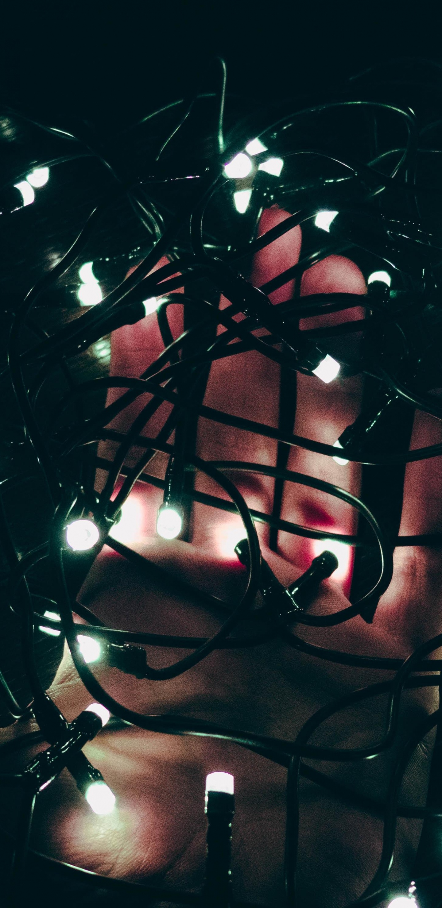 Обои свет, темнота, ночь, космос, концерт в разрешении 1440x2960