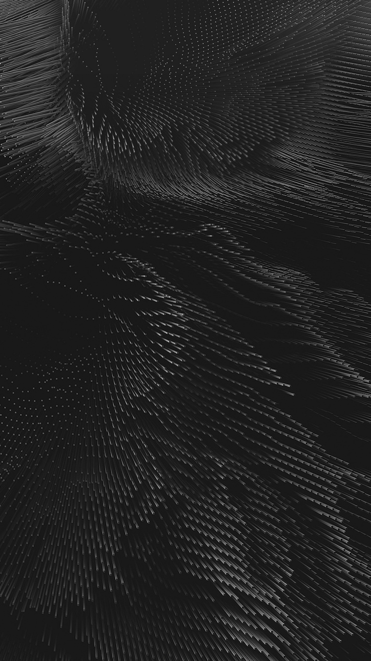 Обои черный и белый, монохромный, черный, узор, темнота в разрешении 750x1334