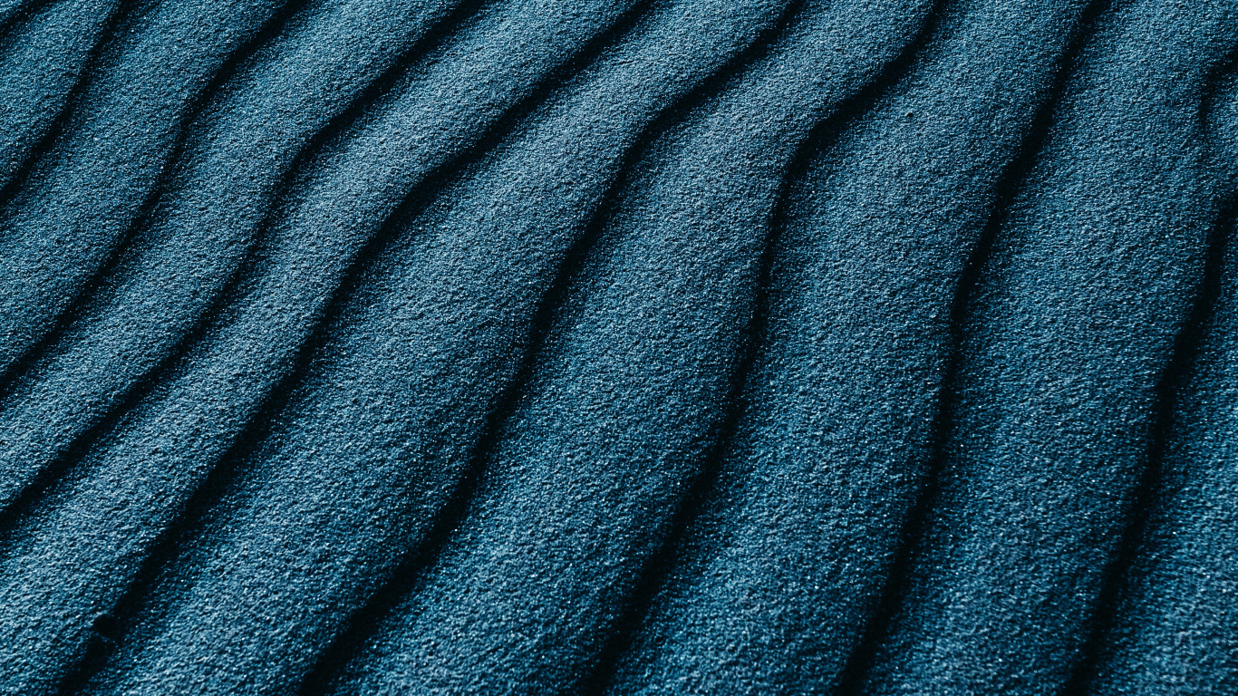 Обои песок, узор, текстура, бирюза, синий кобальт в разрешении 1366x768