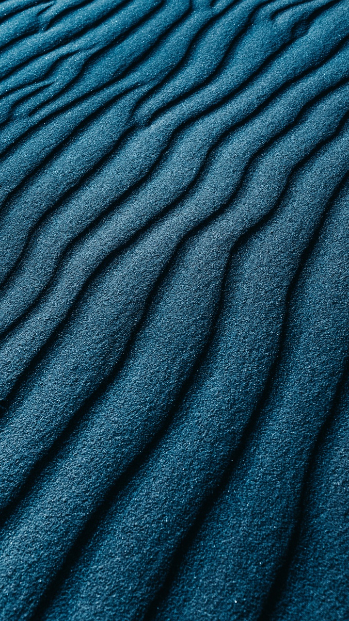 Обои песок, узор, текстура, бирюза, синий кобальт в разрешении 720x1280