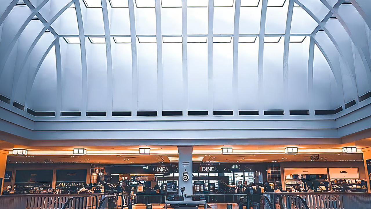 Обои архитектура, дневное время, здание, инженерия, симметрия в разрешении 1280x720