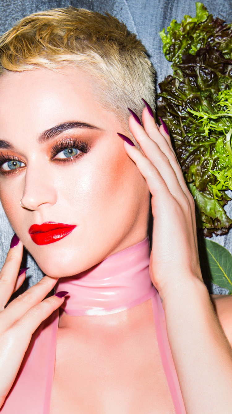 Обои Кэти Перри, Свидетель Тура, свидетель, Приятного аппетита, губа в разрешении 750x1334