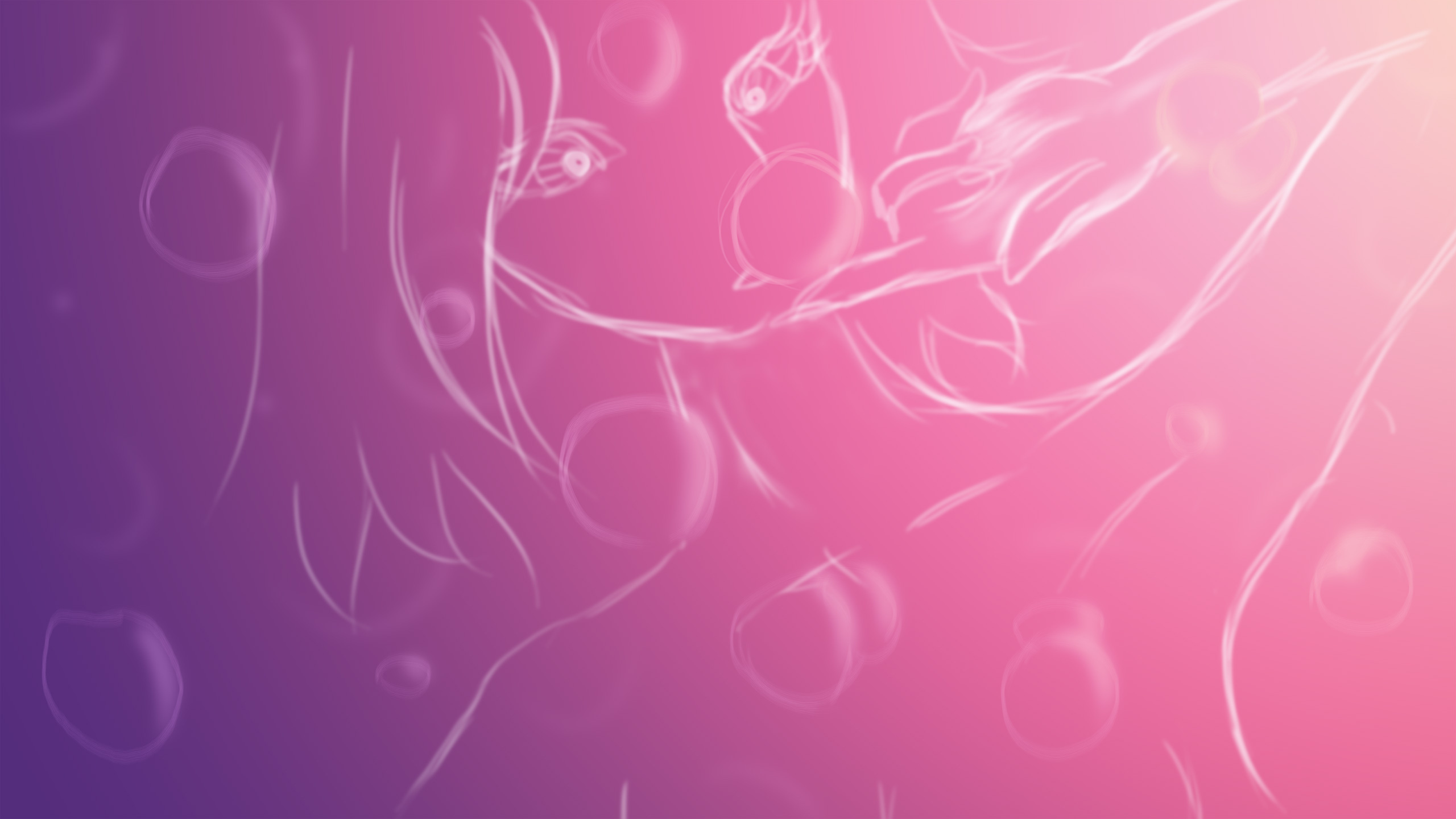 Обои розовый, пурпур, красный цвет, пурпурный цвет, синий цвет в разрешении 2560x1440