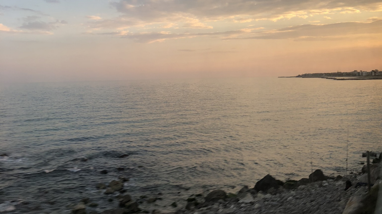 Обои море, вода, жидкость, облако, горизонт в разрешении 1280x720