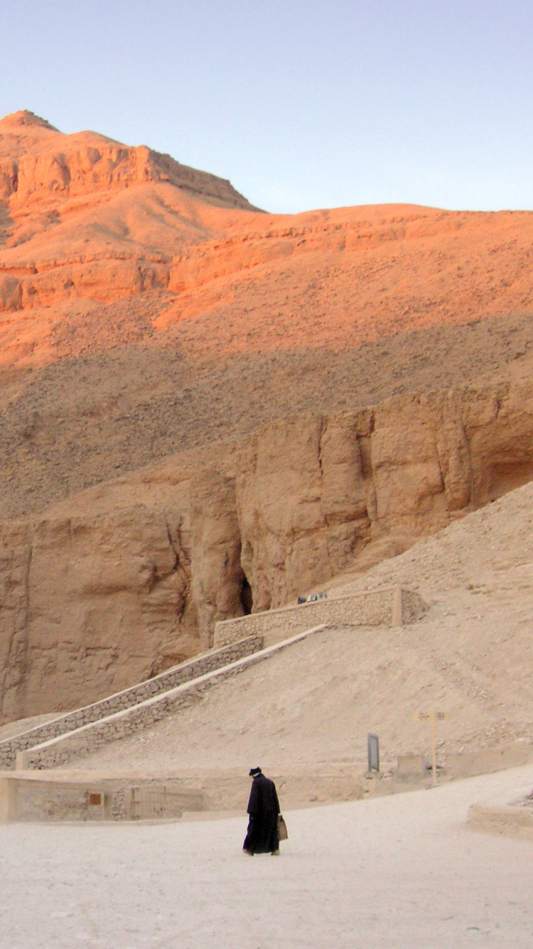 Обои Древний Египет, бесплодные земли, Вади, геология, формирование в разрешении 750x1334