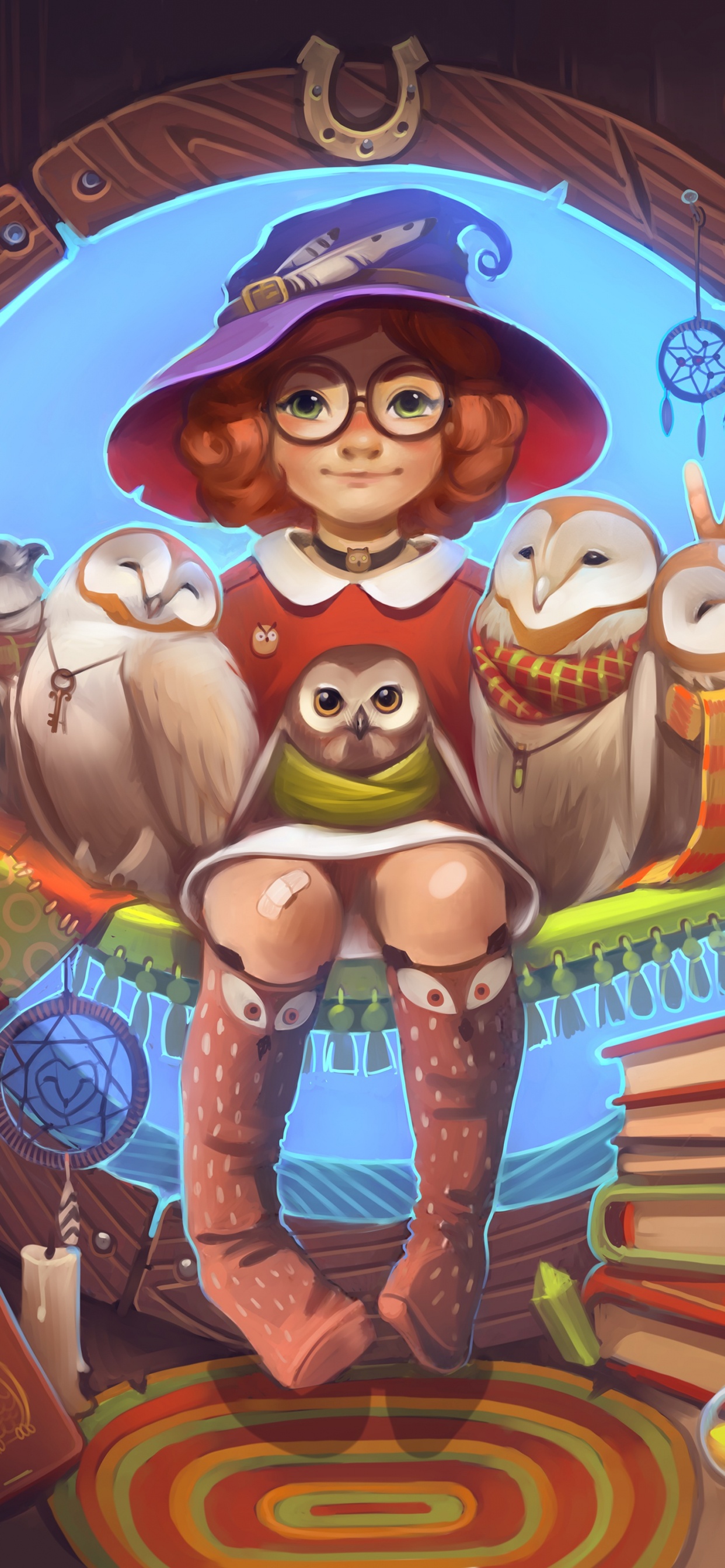 Обои компьютерная игра, игры, иллюстрация, живопись, фреска в разрешении 1242x2688