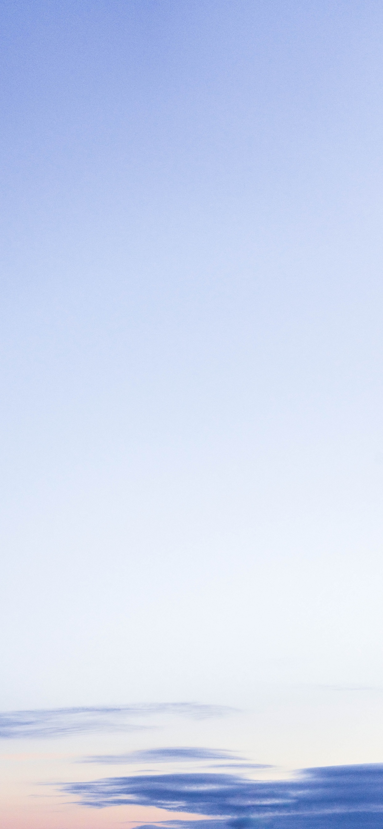 Обои синий, дневное время, атмосфера, горизонт, спокойный в разрешении 1242x2688