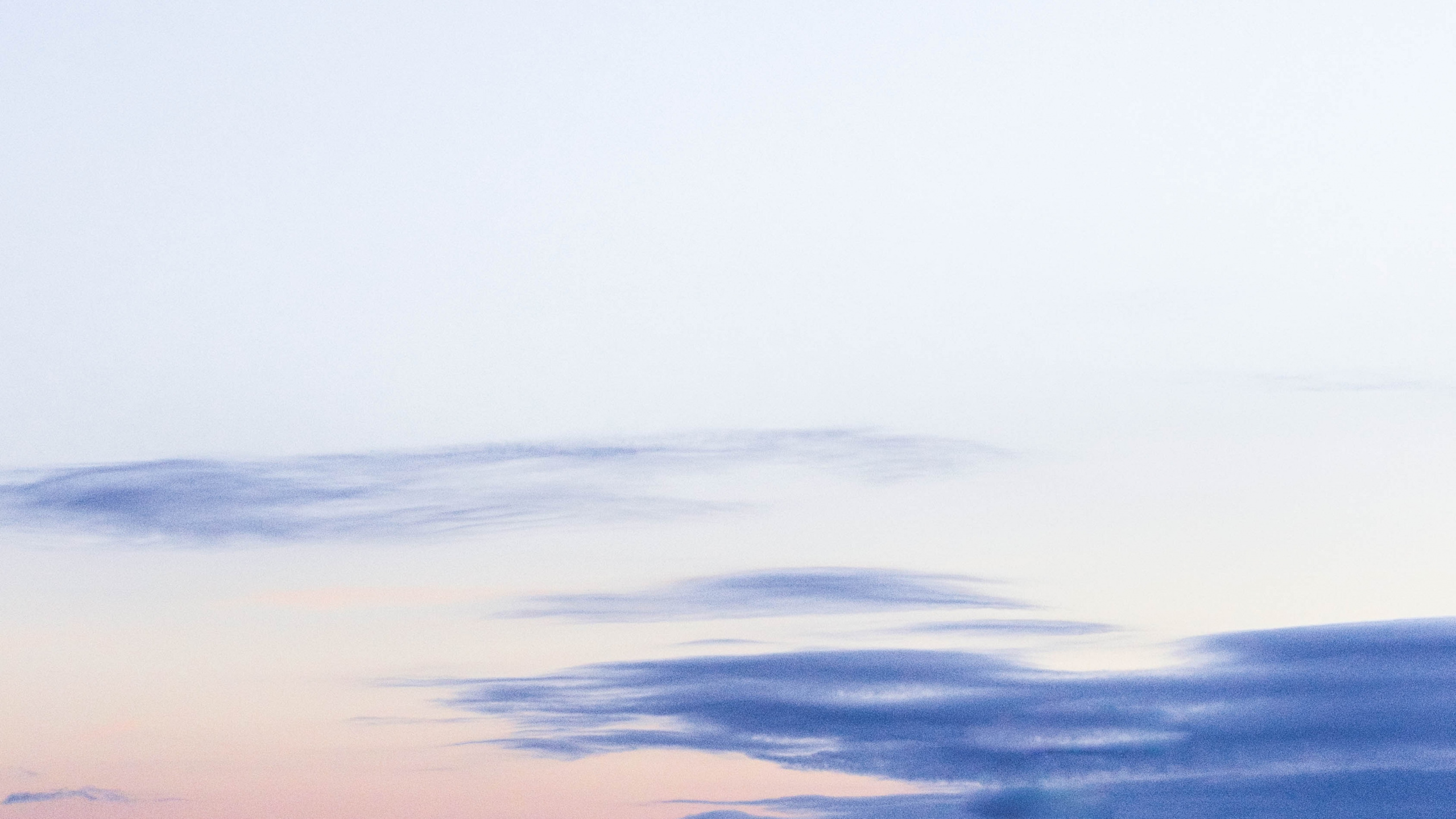 Обои синий, дневное время, атмосфера, горизонт, спокойный в разрешении 2560x1440