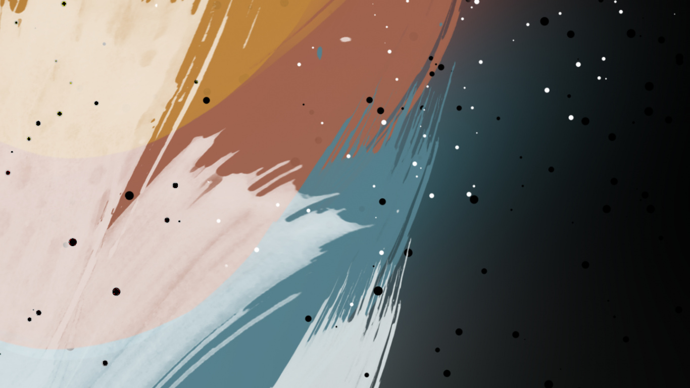 Обои ios, смартфон, жидкий, арт, красочность в разрешении 1366x768