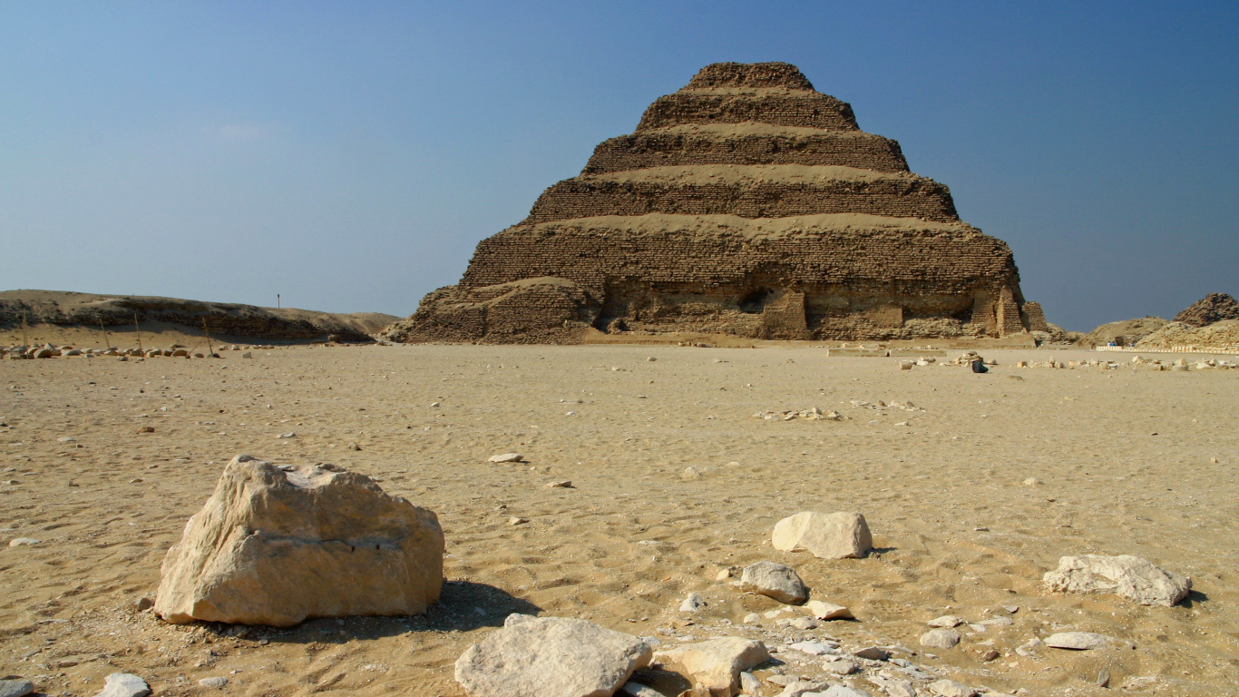 Обои пирамида, историческое место, памятник, древняя история, археологический памятник в разрешении 1366x768