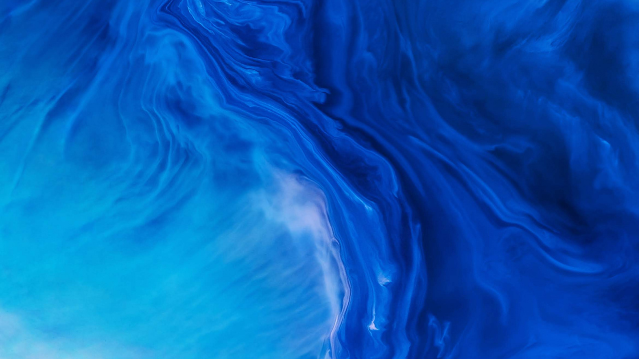 Обои Huawei, Huawei Honor 20, huawei honor 20 pro, честь 9x про, синий в разрешении 1280x720