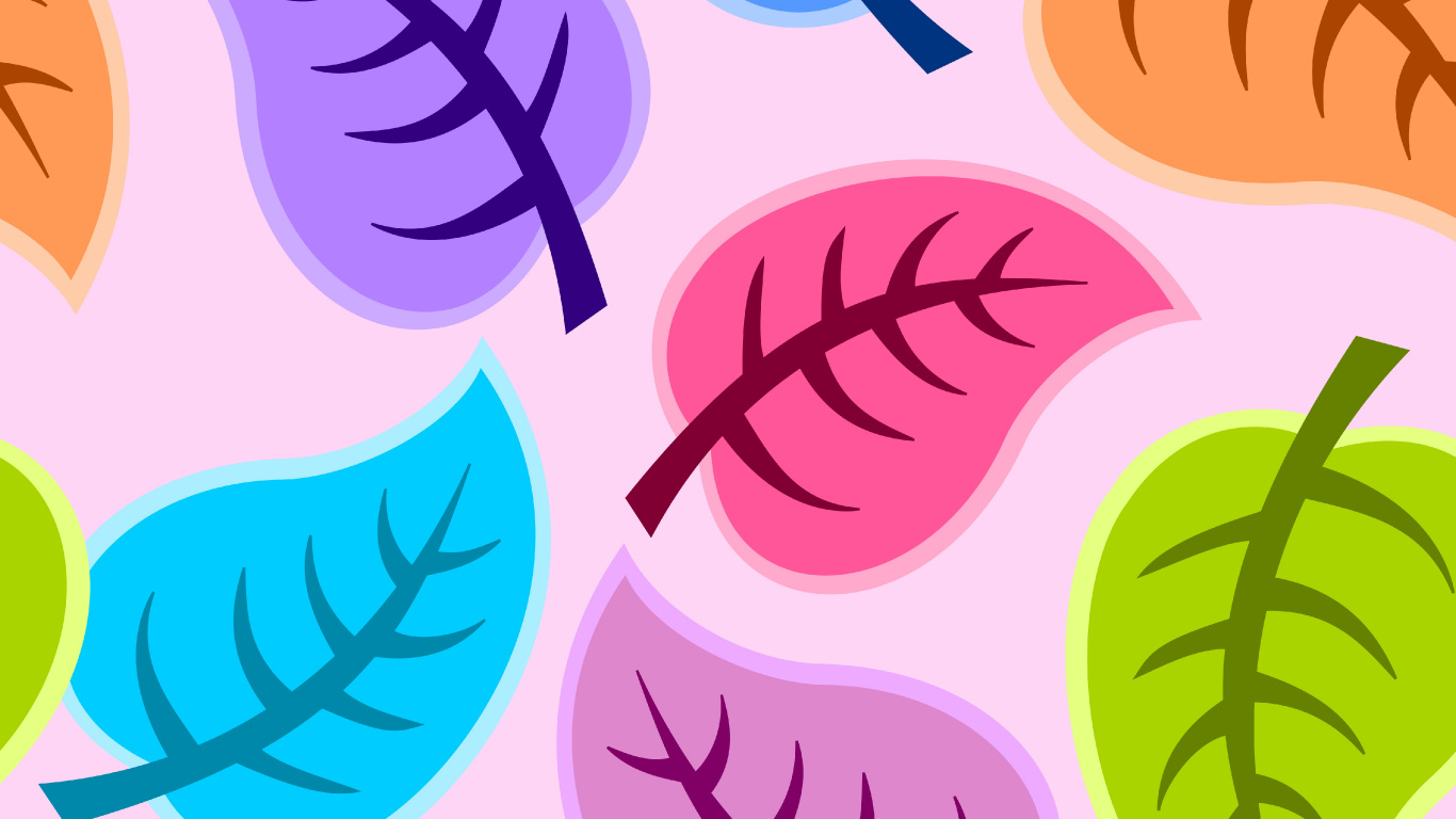 Обои иллюстрация, картинка, лист, графика, растение в разрешении 1366x768