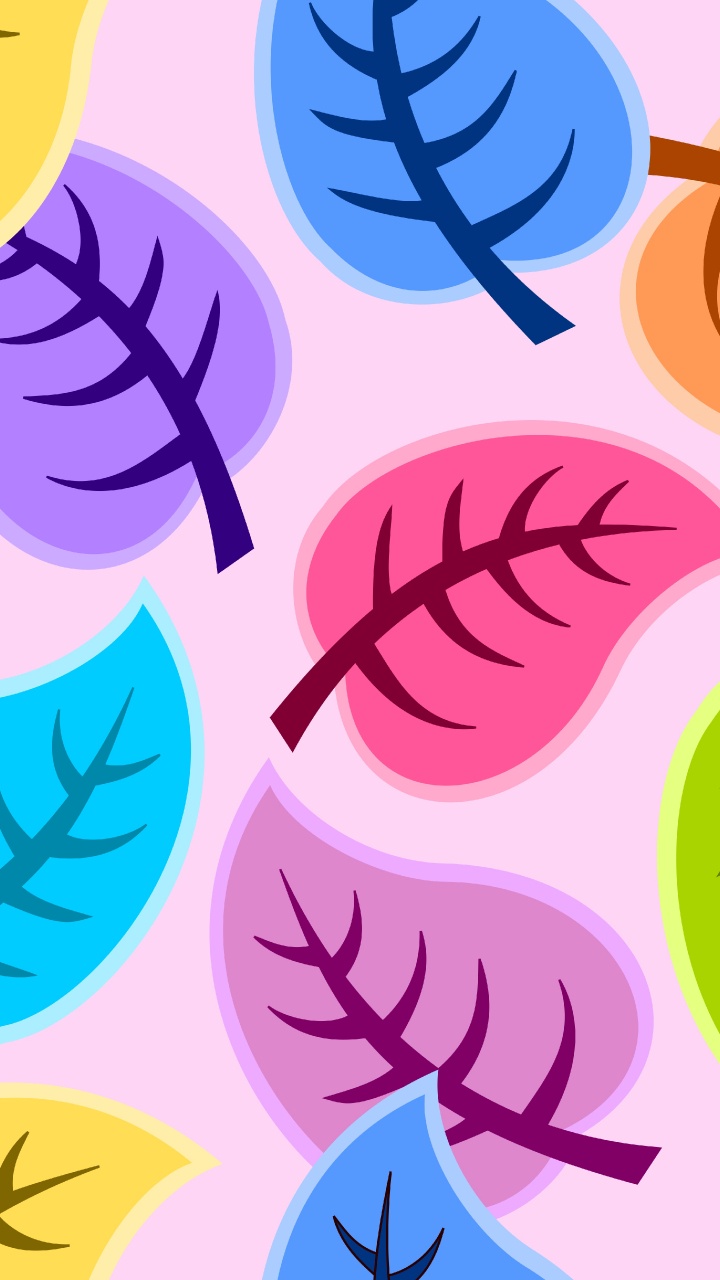 Обои иллюстрация, картинка, лист, графика, растение в разрешении 720x1280