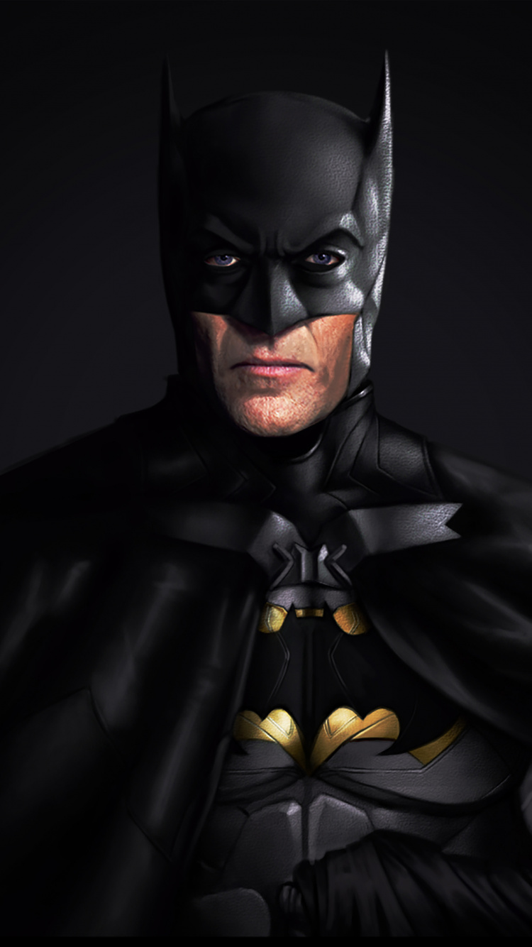 Обои супергерой, Бэтмен, Супермен, суперзлодей, Лига справедливости в разрешении 750x1334