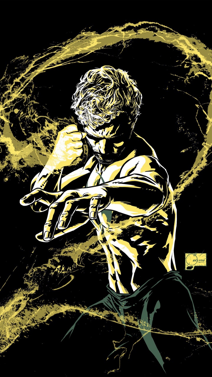 Обои железный кулак, marvel, комиксы Марвел, Железного Кулака - Сезон 1, графический дизайн в разрешении 720x1280