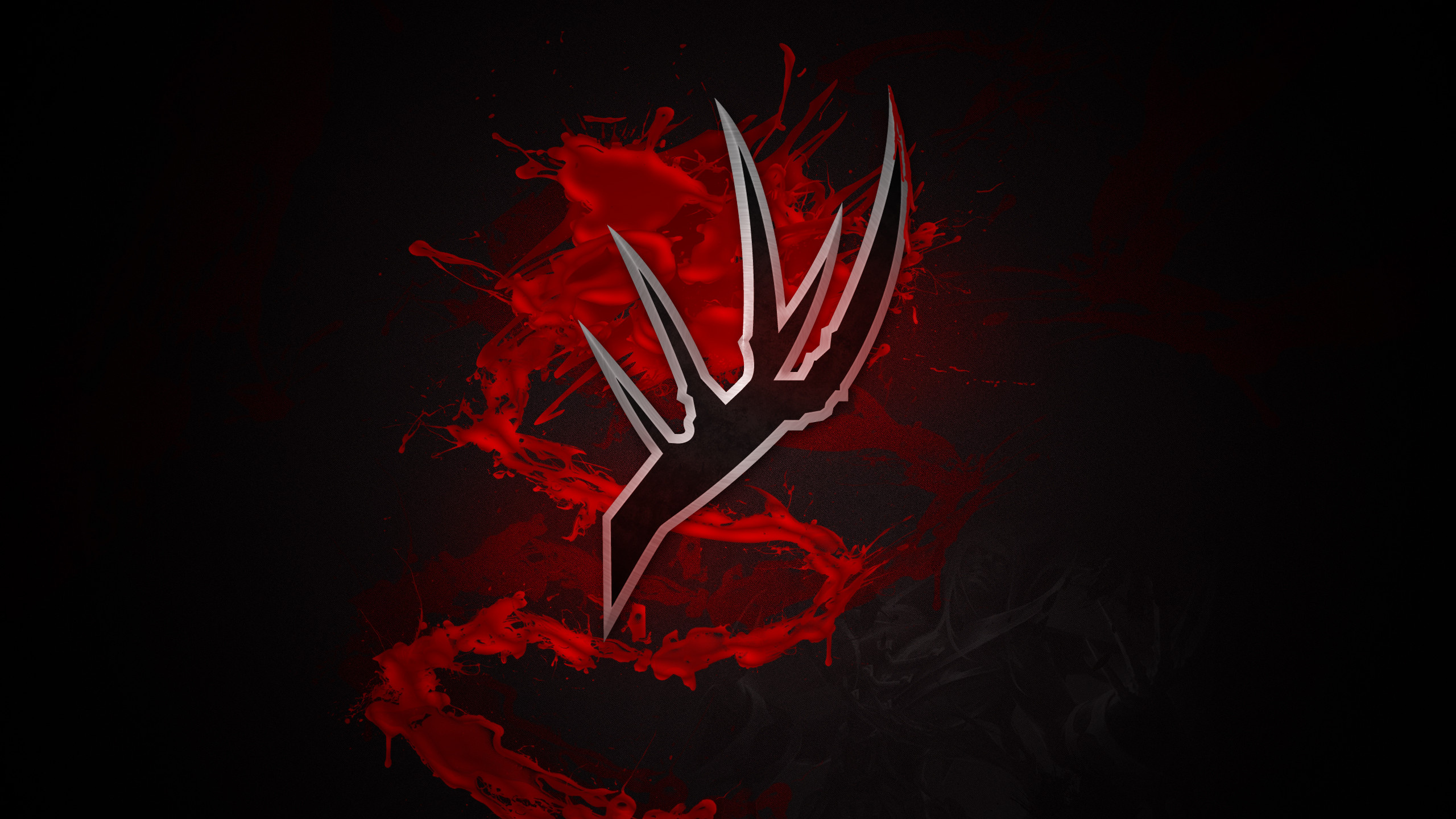 Обои Лига легенд, riot games, киберспорт, иллюстрация, красный цвет в разрешении 2560x1440