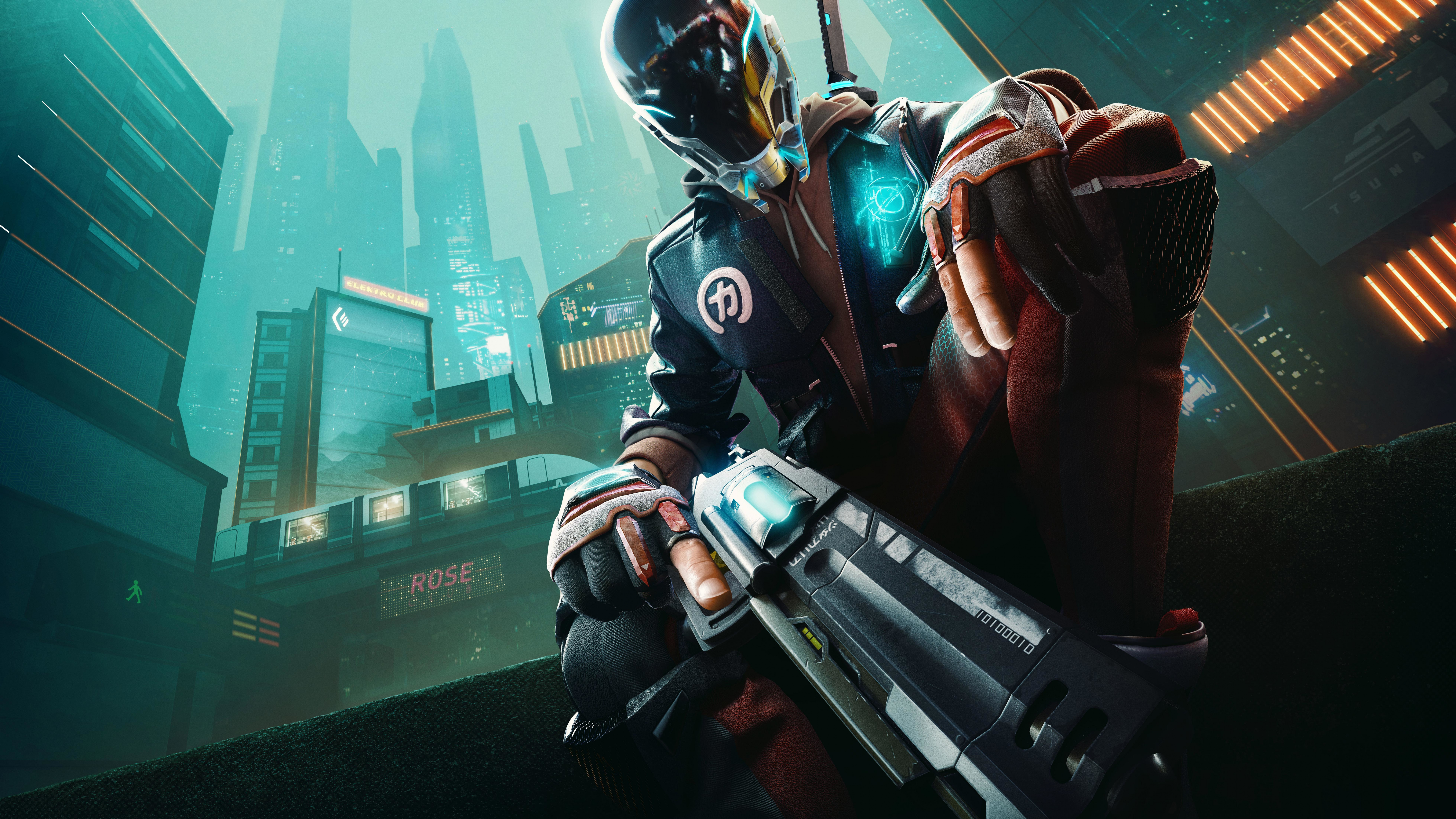 Обои гипер-пейзаж, ubisoft, шутер, здание, небоскреб в разрешении 7680x4320