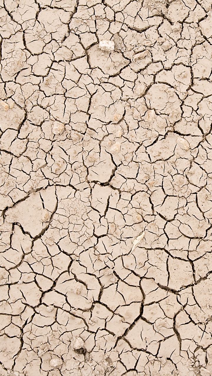 Обои текстура, арт, почва, засуха, узор в разрешении 720x1280