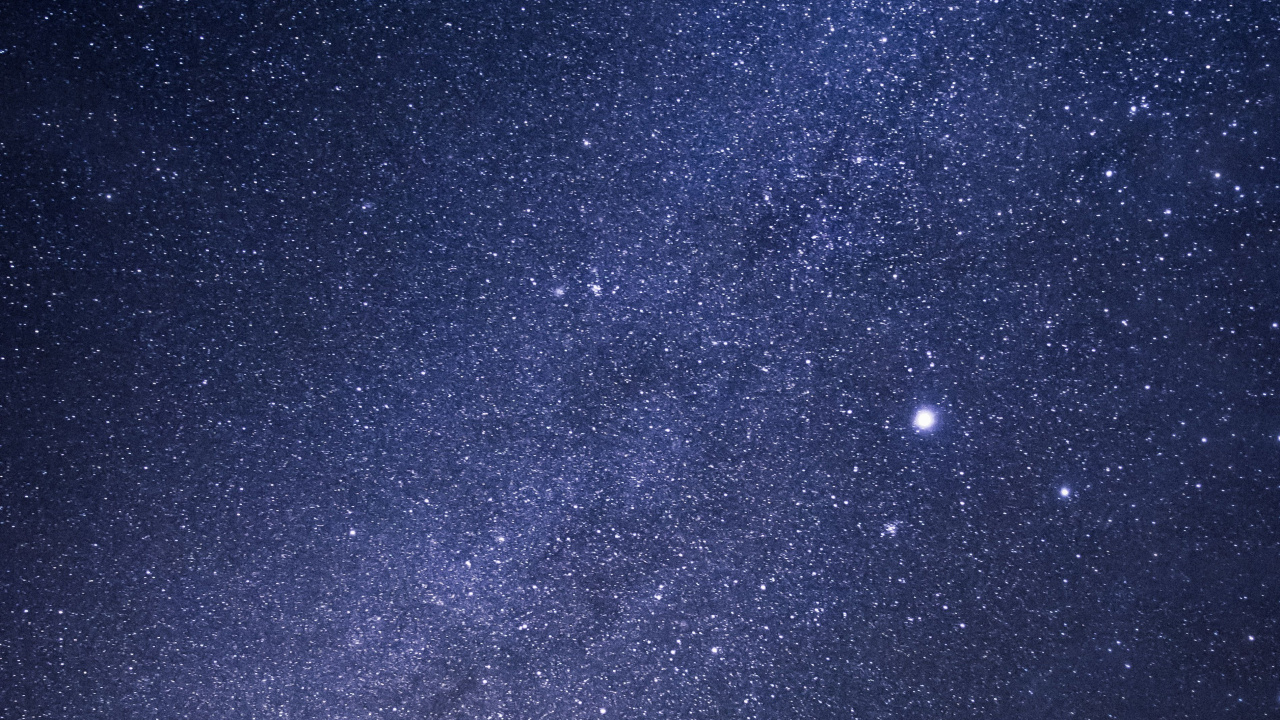 Обои звезда, синий, атмосфера, Галактика, астрономический объект в разрешении 1280x720