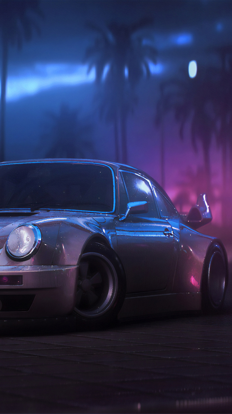 Обои Порше, спорткар, авто, кузов купе, Ралли регулярность в разрешении 750x1334