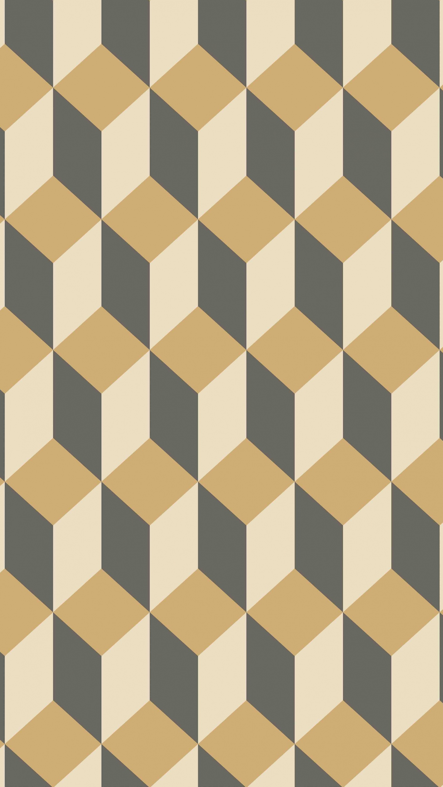 Обои Вилла Гетти, Коул Сын Геометрические, узор, коричневый цвет, линия в разрешении 1440x2560