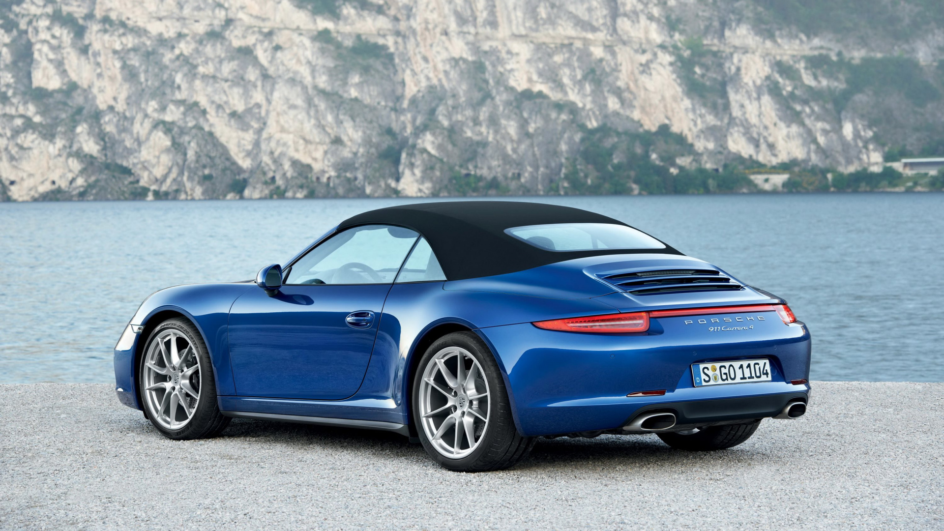 Обои озеро Гарда, Порше, Порше 911 2013, porsche 911 gt3, авто в разрешении 1920x1080