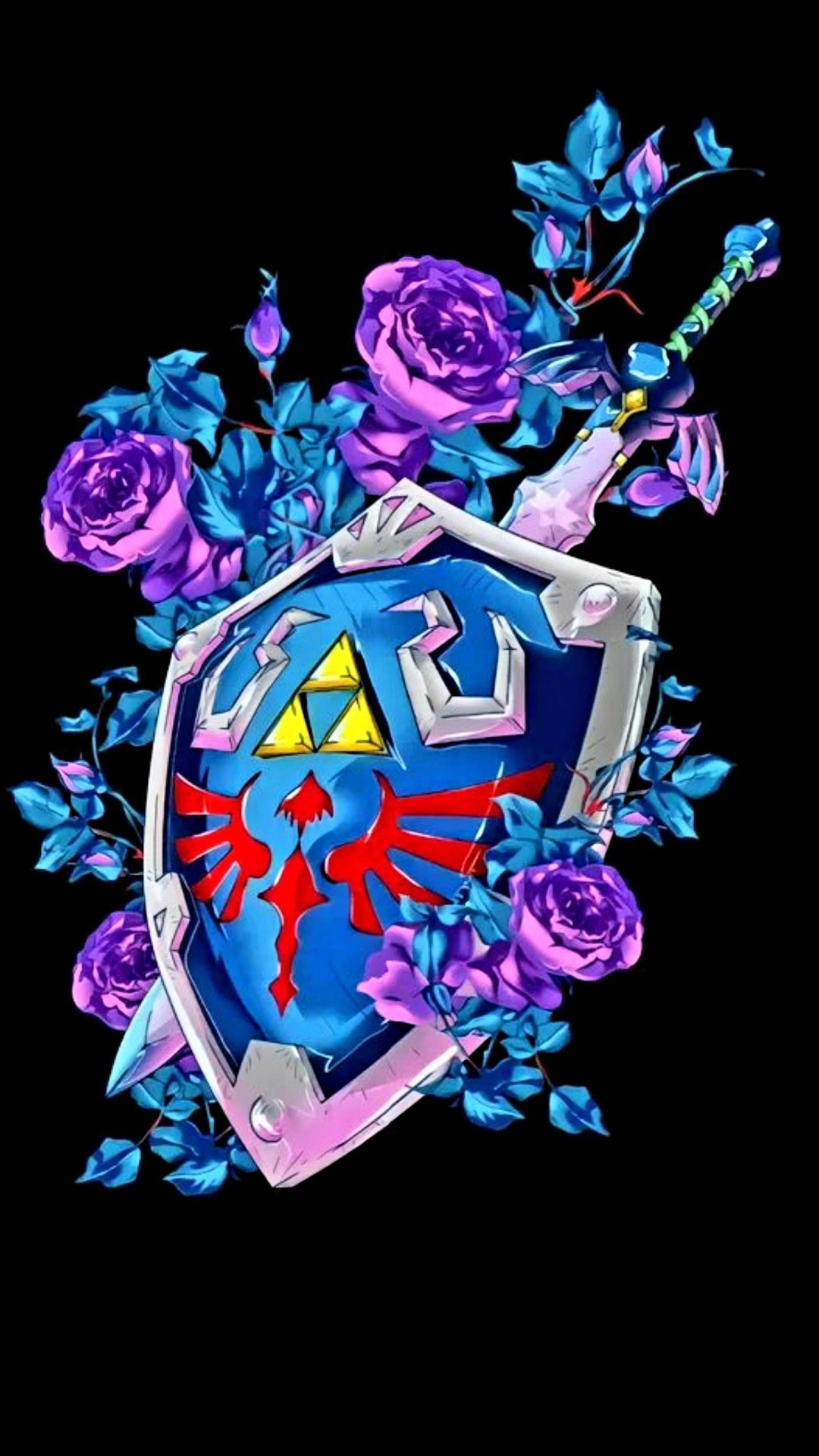 Обои графический дизайн, постер, пурпур, розовый, Фиолетовый в разрешении 1080x1920