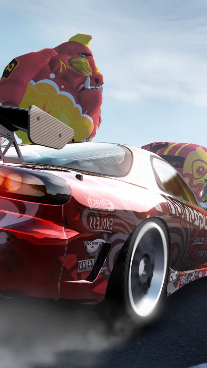 Обои need for speed prostreet, xbox 360, electronic arts, авто, спорткар в разрешении 720x1280