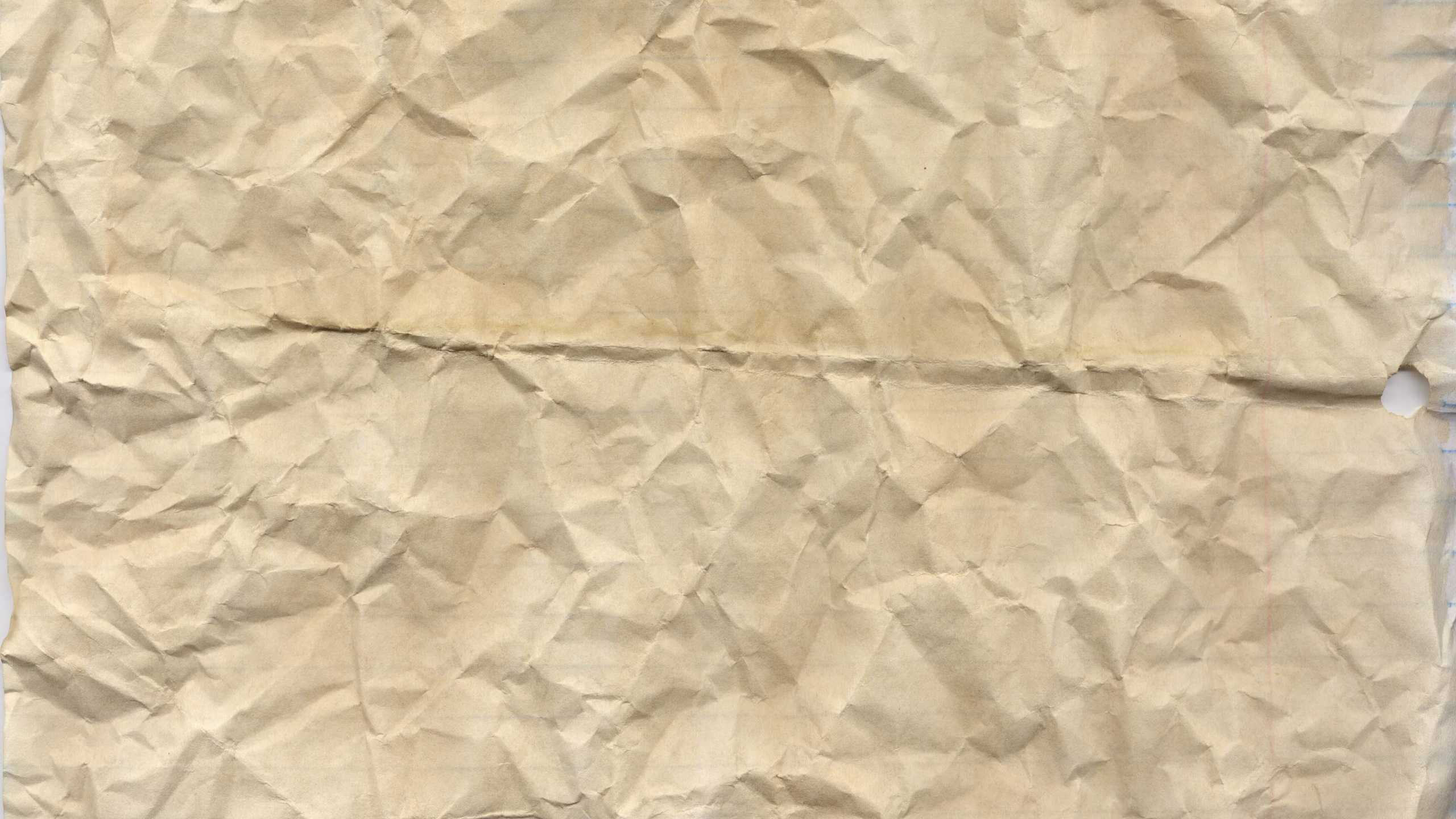 Обои бумага, текстура, графика, постер, мятая бумага в разрешении 2560x1440