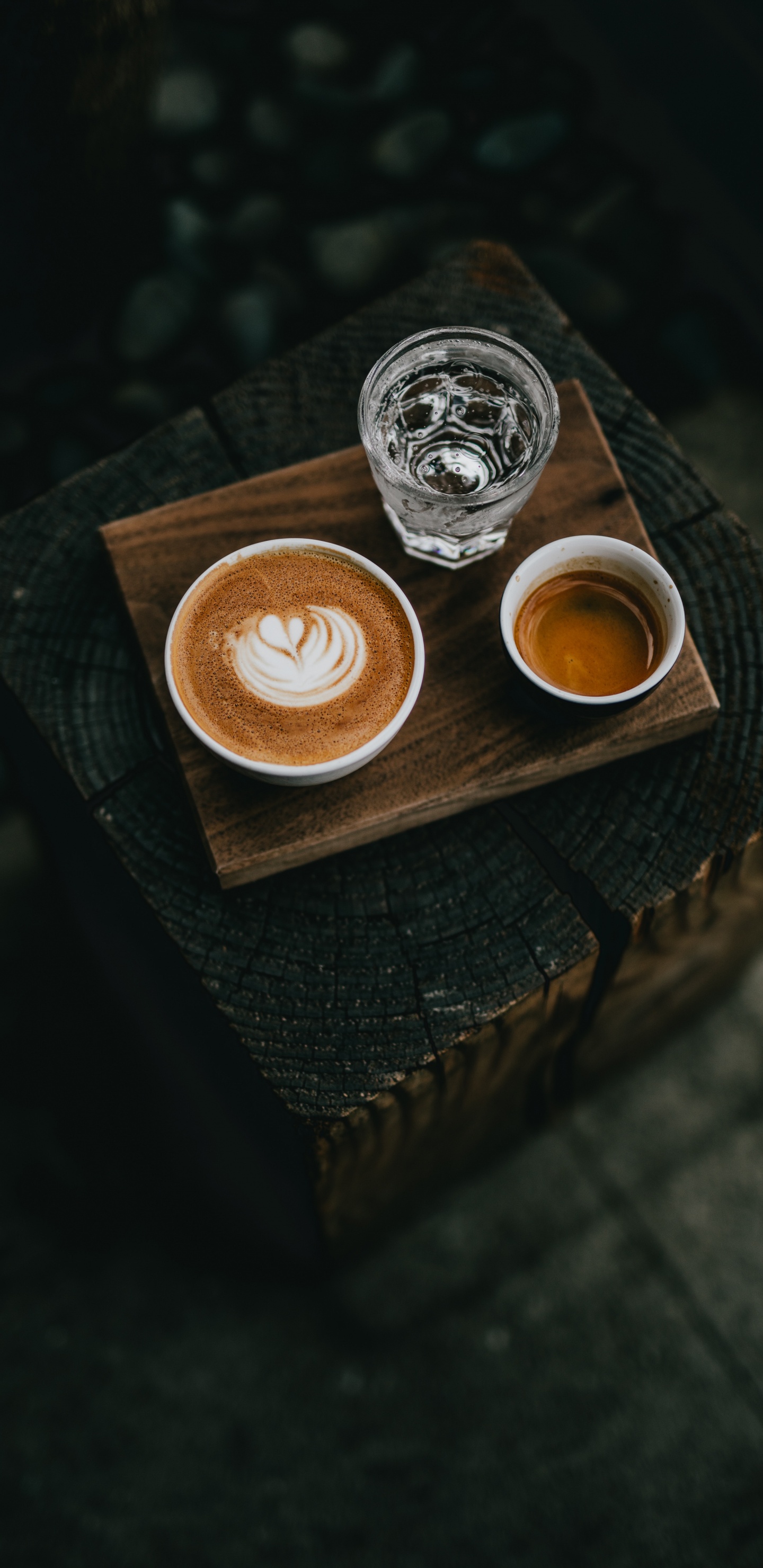 Обои латте, капучино, кофе, кофейня, кофе эспрессо в разрешении 1440x2960