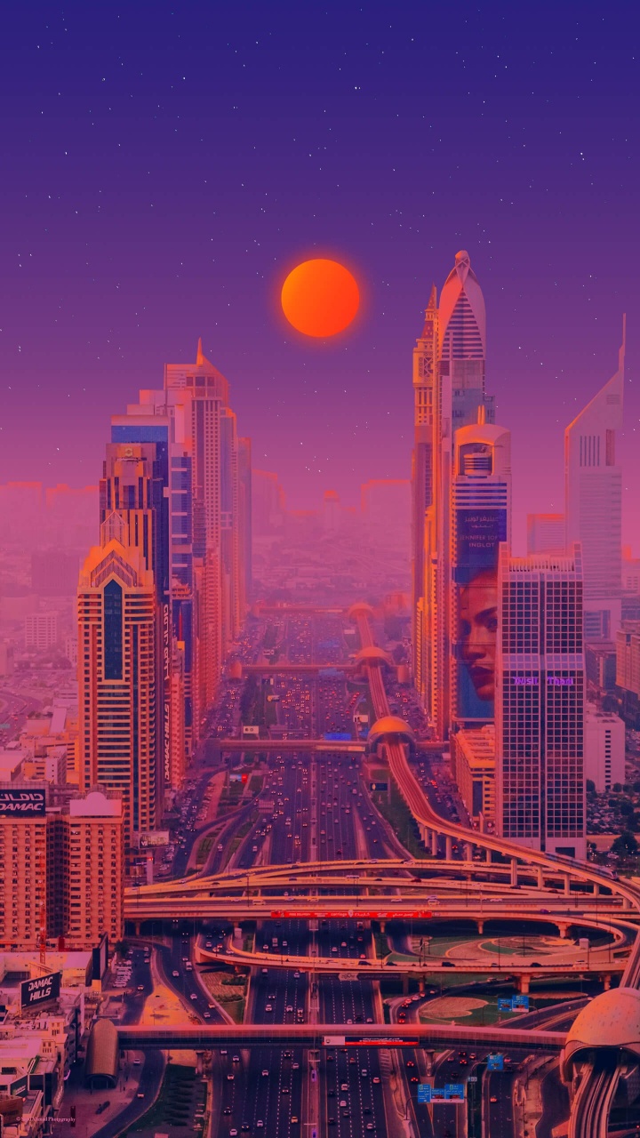 Обои Бурдж Халифа, Дубай Марина, Бурдж Аль араб, Абу Даби, здание в разрешении 720x1280