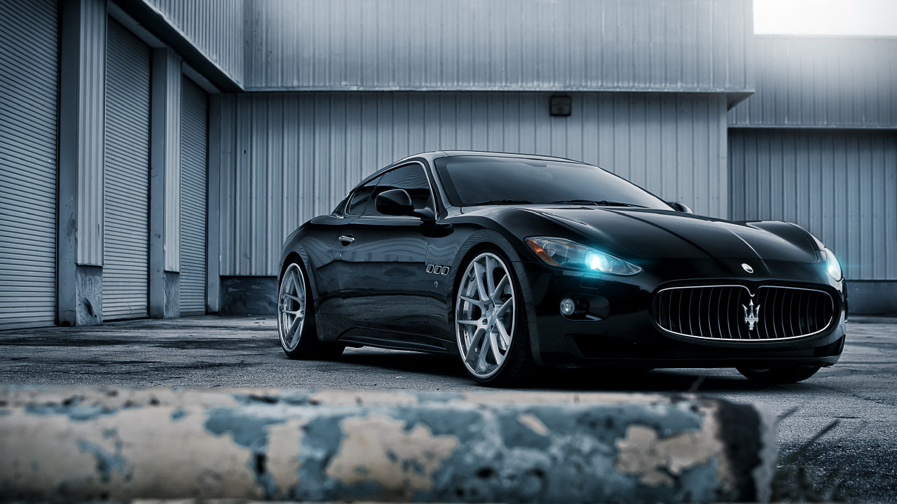 Обои авто, Мазерати, спорткар, Гранд туреры, maserati granturismo в разрешении 1280x720