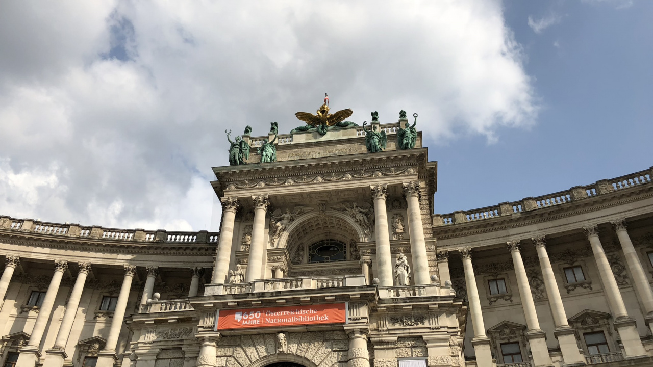 Обои Императорский дворец Хофбург, классическая архитектура, древняя история, архитектура, фасад в разрешении 1280x720