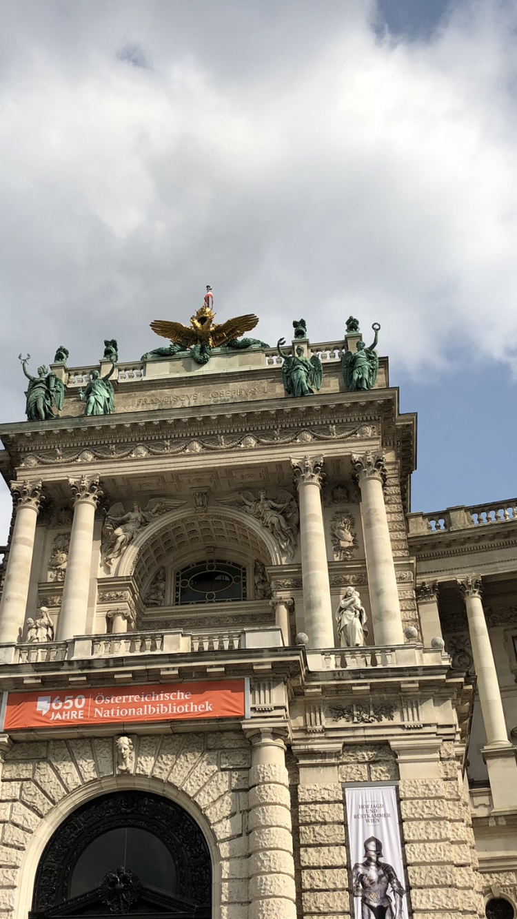 Обои Императорский дворец Хофбург, классическая архитектура, древняя история, архитектура, фасад в разрешении 750x1334