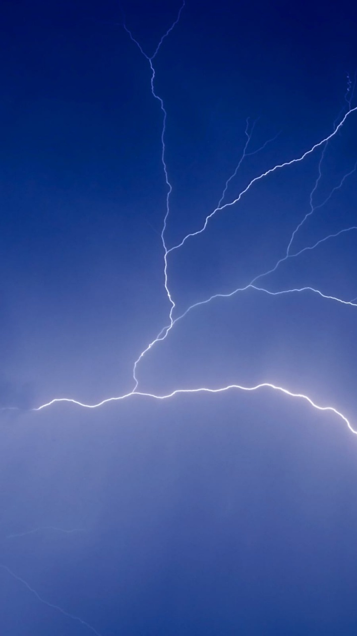 Обои молния, Гроза, облако, облака, небо в разрешении 720x1280