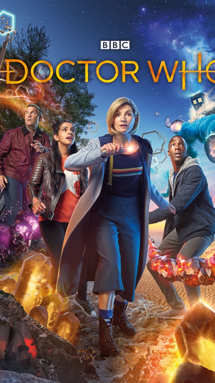 Обои Джоди Уиттакер, Доктор Кто, Тринадцатый Доктор, Крис Chibnall, Доктор Кто - Сезон 11 в разрешении 720x1280