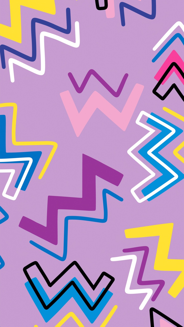 Обои графический дизайн, дизайн, пурпур, Фиолетовый, розовый в разрешении 720x1280