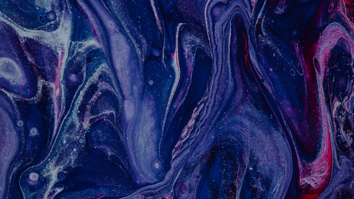 Обои пурпур, художественная краска, живопись, Фиолетовый, арт в разрешении 1366x768