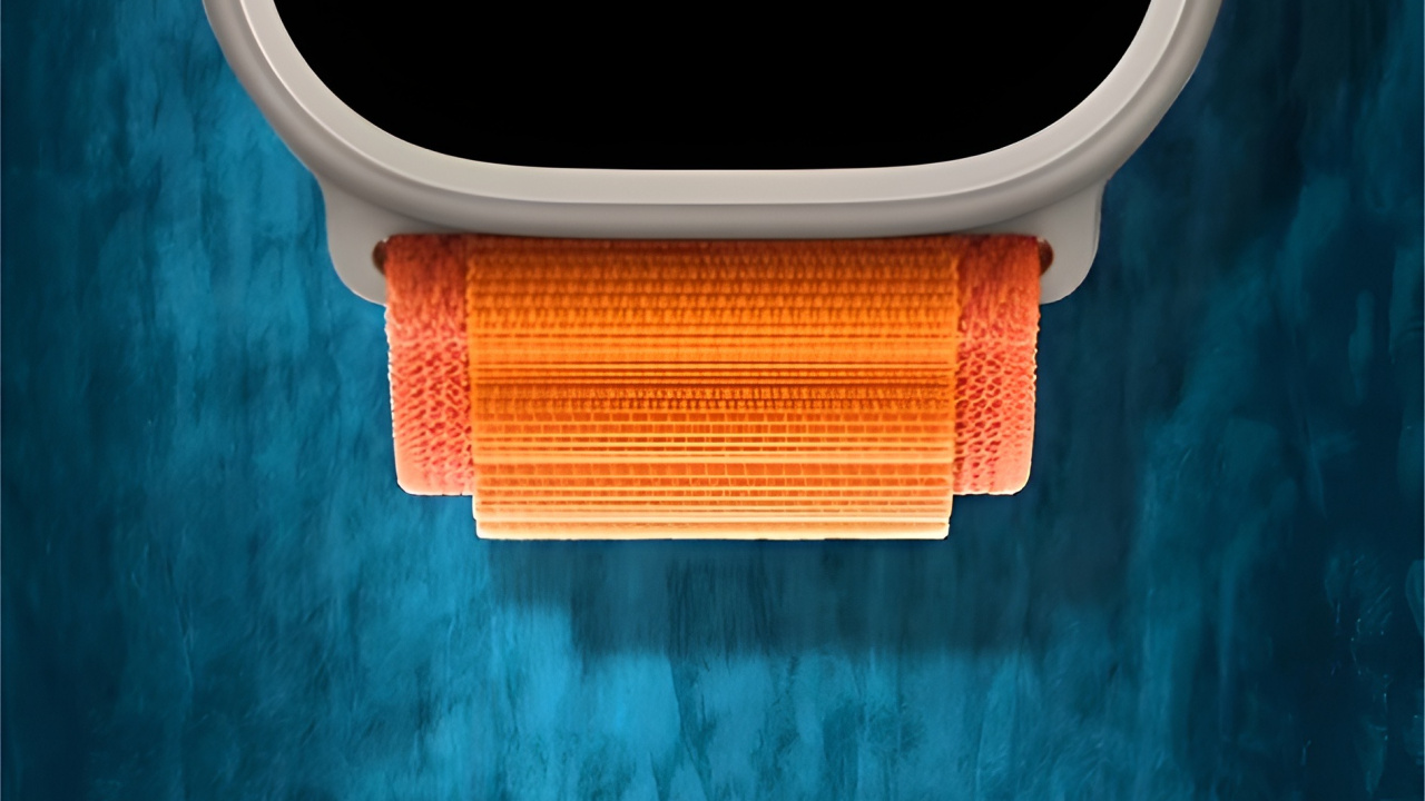 Обои Apple Watch, яблочные часы ультра, яблоко, андроид, автомобильное освещение в разрешении 1280x720