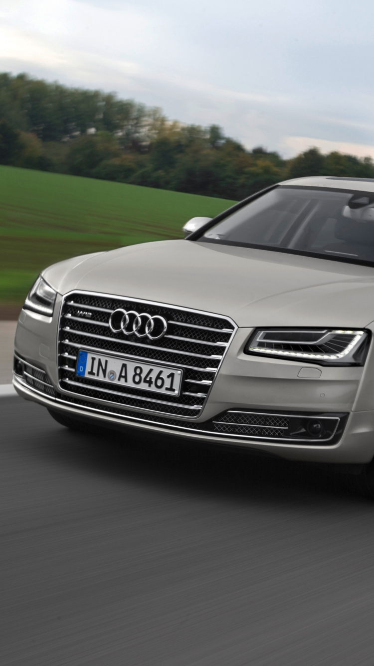 Обои авто, 2019 Ауди А8, audi, 2016 Audi А8 Л Двигателем W12 6 3, автомобиль среднего размера в разрешении 750x1334