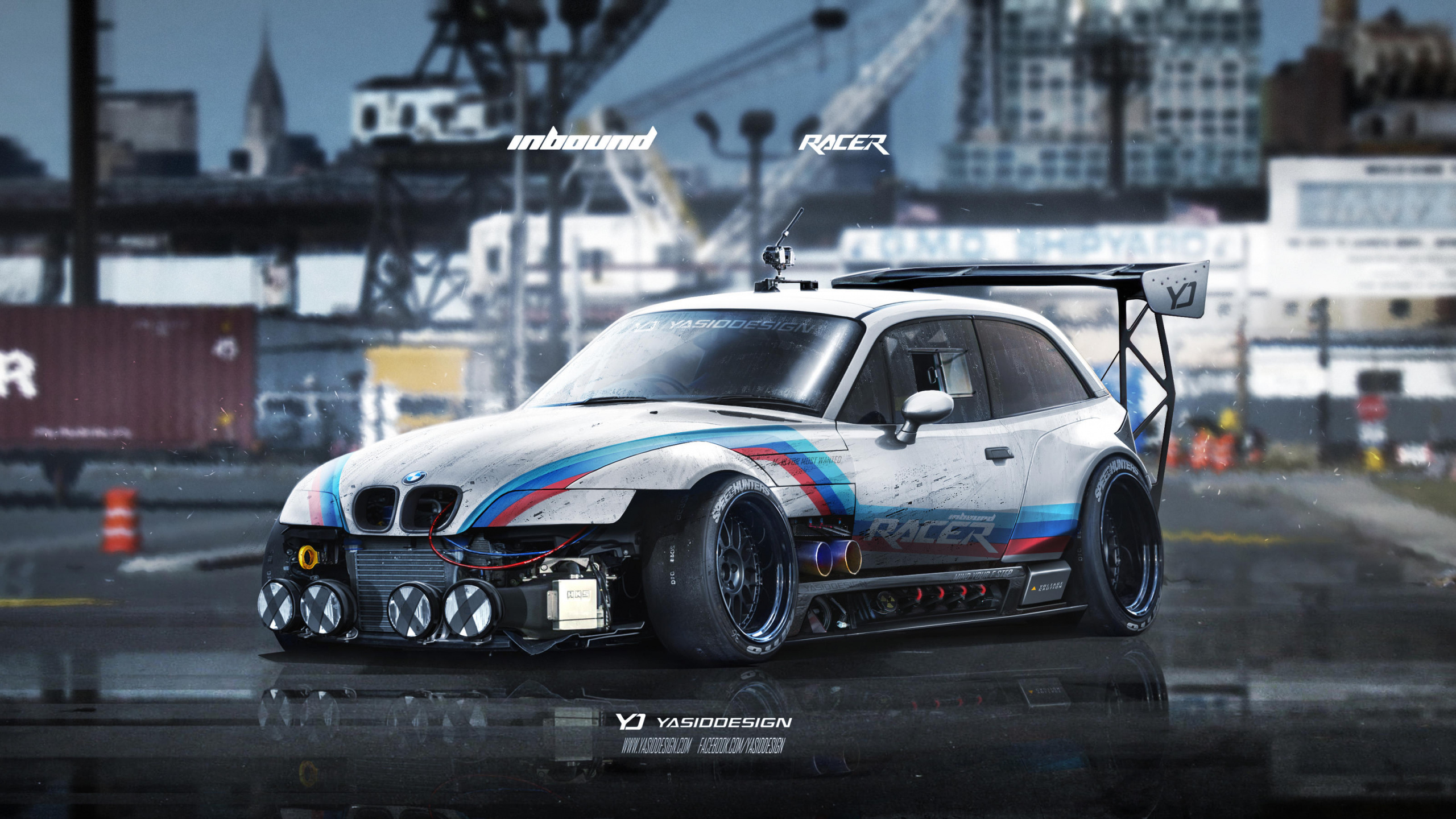 Обои БМВ М переворот и родстер, БМВ Z3, авто, bmw, спорткар в разрешении 2560x1440