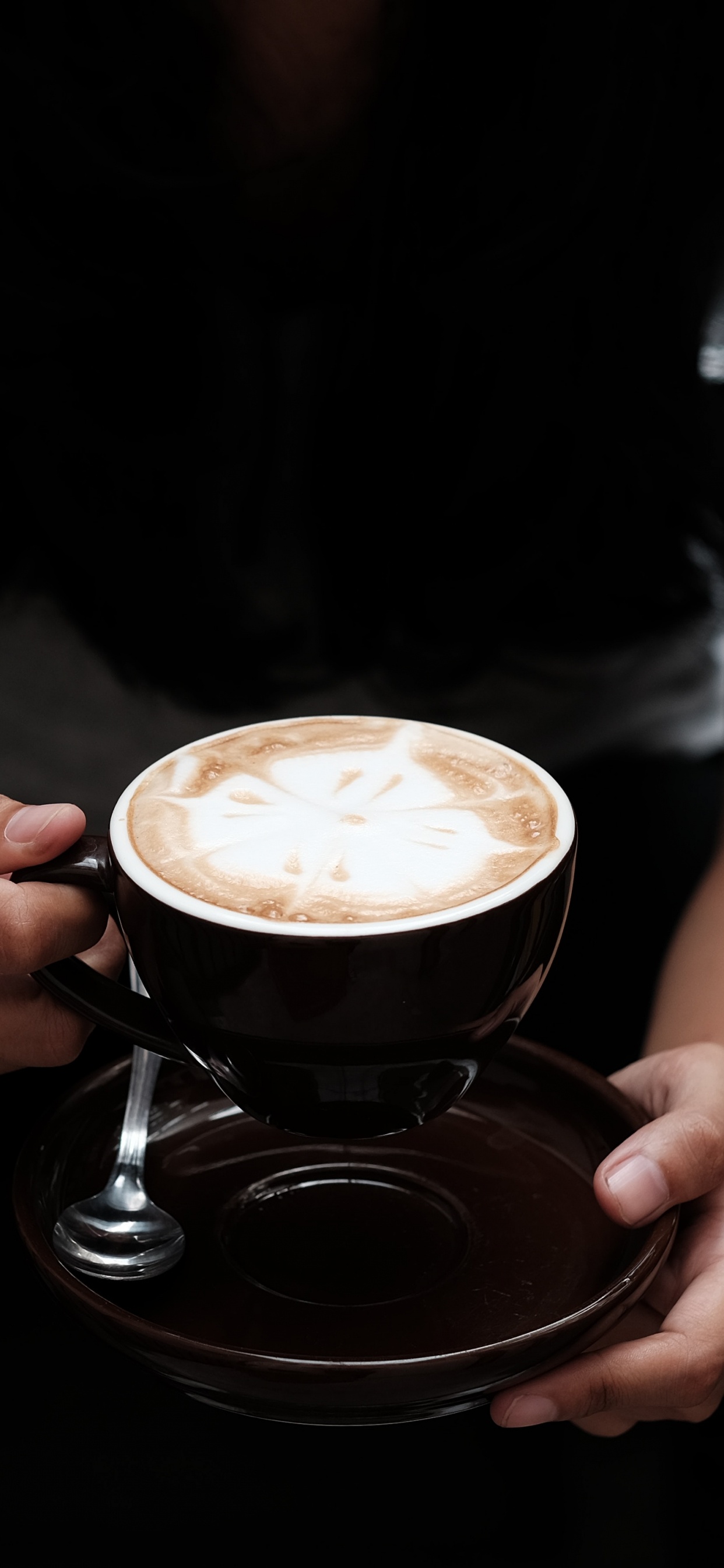 Обои кофе, кофейня, плоские белые, кофе эспрессо, капучино в разрешении 1242x2688