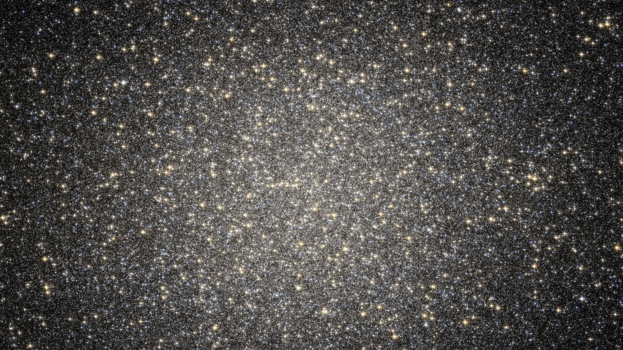 Обои Омега Центавра, шаровое скопление, космический телескоп Хаббл, Млечный Путь, Галактика в разрешении 1280x720