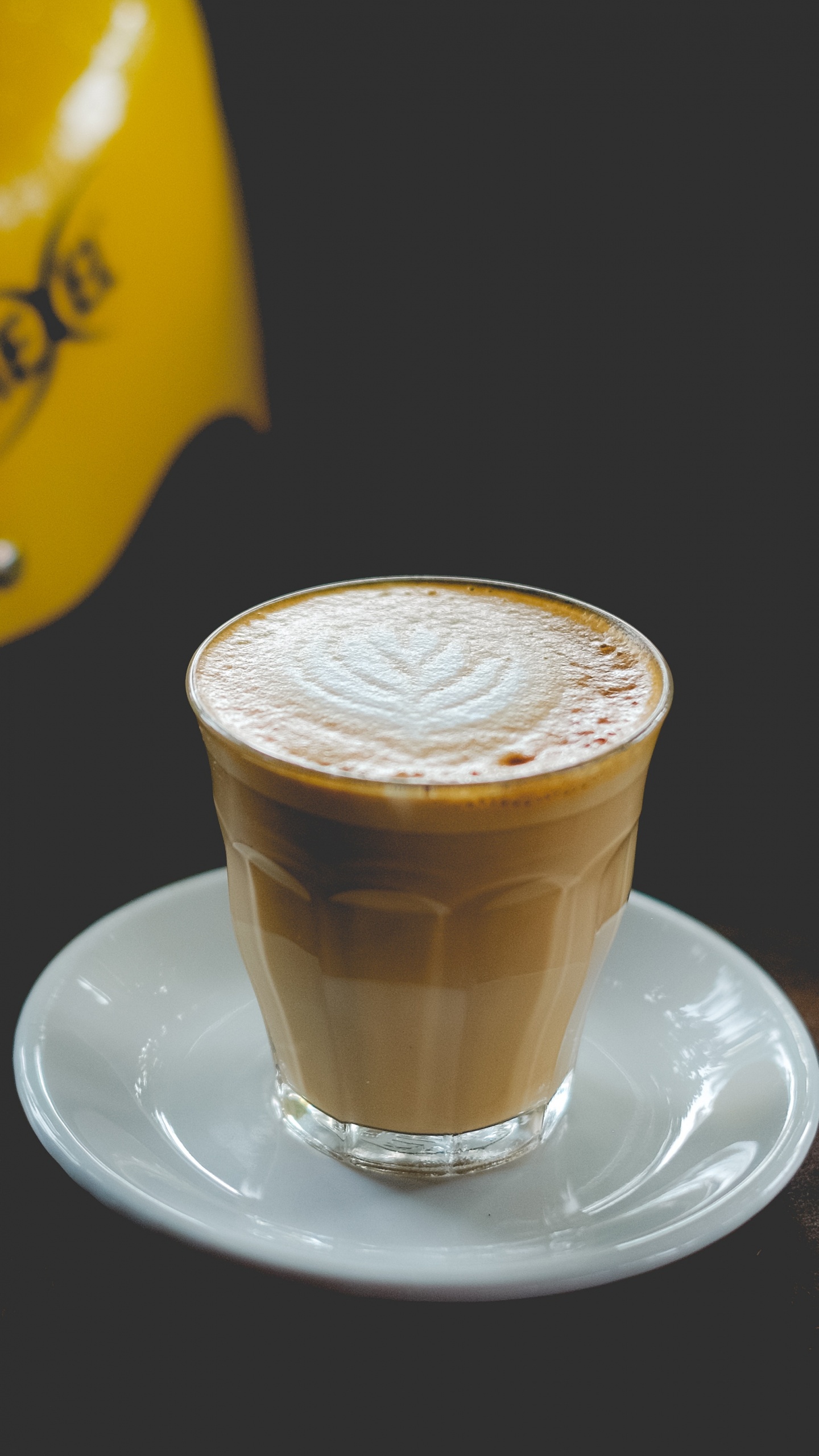 Обои капучино, кофе, кофе эспрессо, напиток, кортадо в разрешении 1440x2560