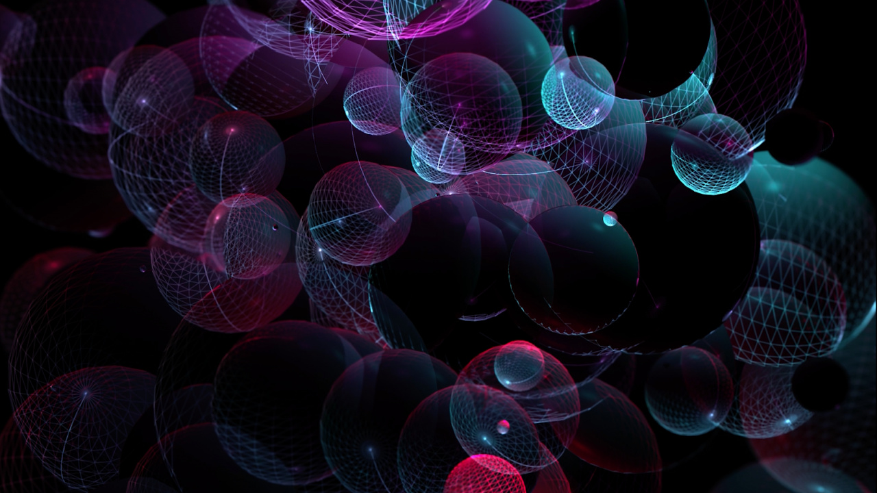 Обои пурпур, розовый, Фиолетовый, пурпурный цвет, круг в разрешении 1280x720