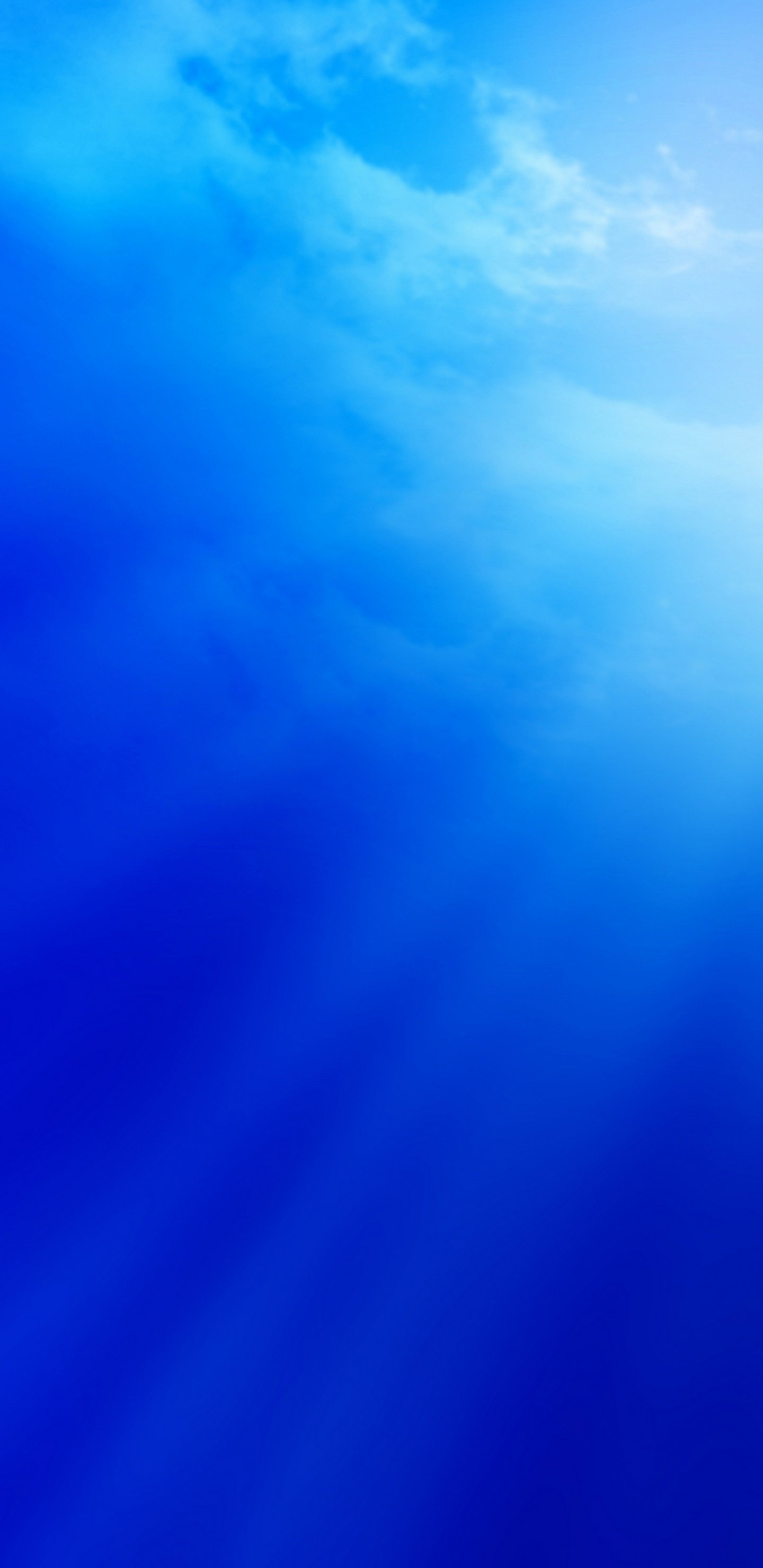 Обои синий, лазурь, дневное время, электрик, лазурный в разрешении 1440x2960