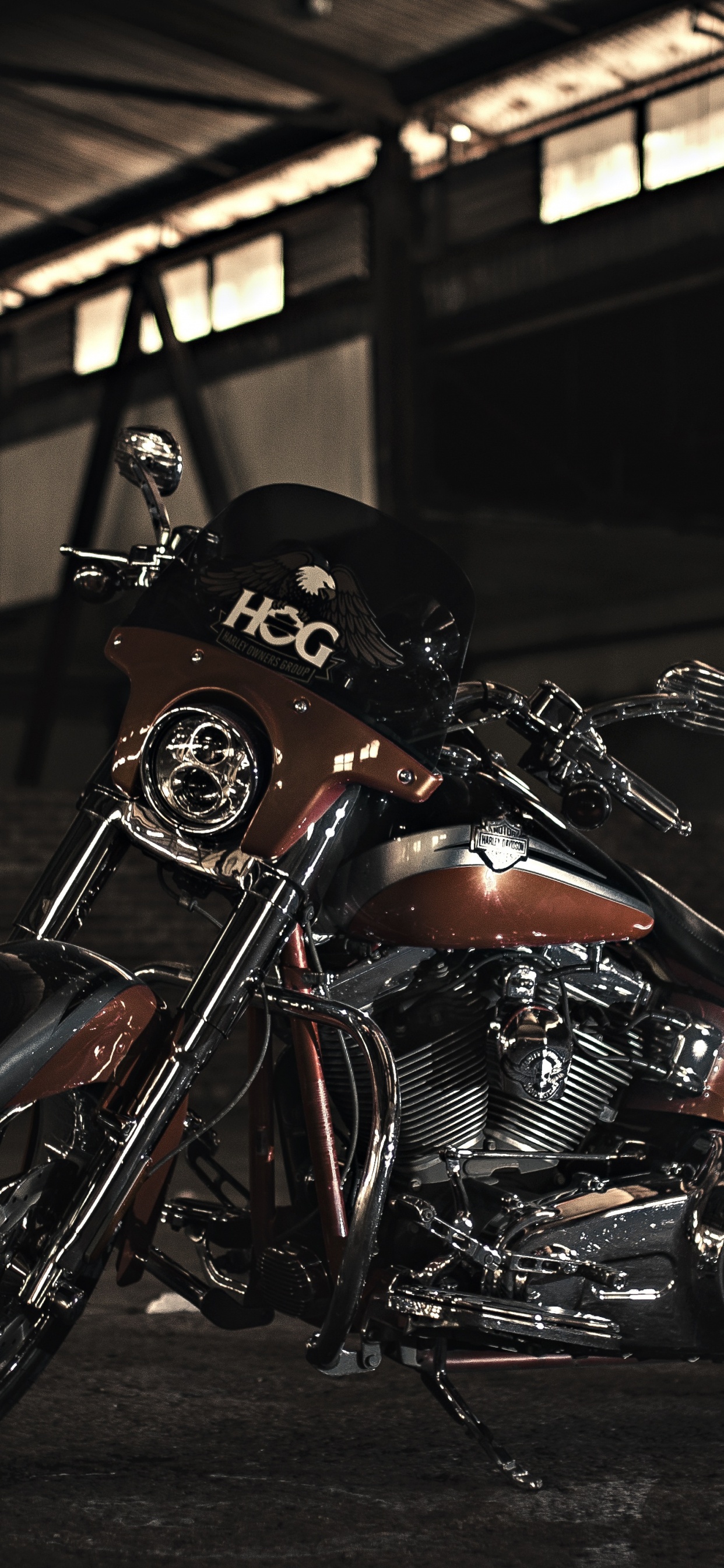 Обои мотоцикл, спортивный мотоцикл, Чоппер, фара, автомобильное освещение в разрешении 1242x2688