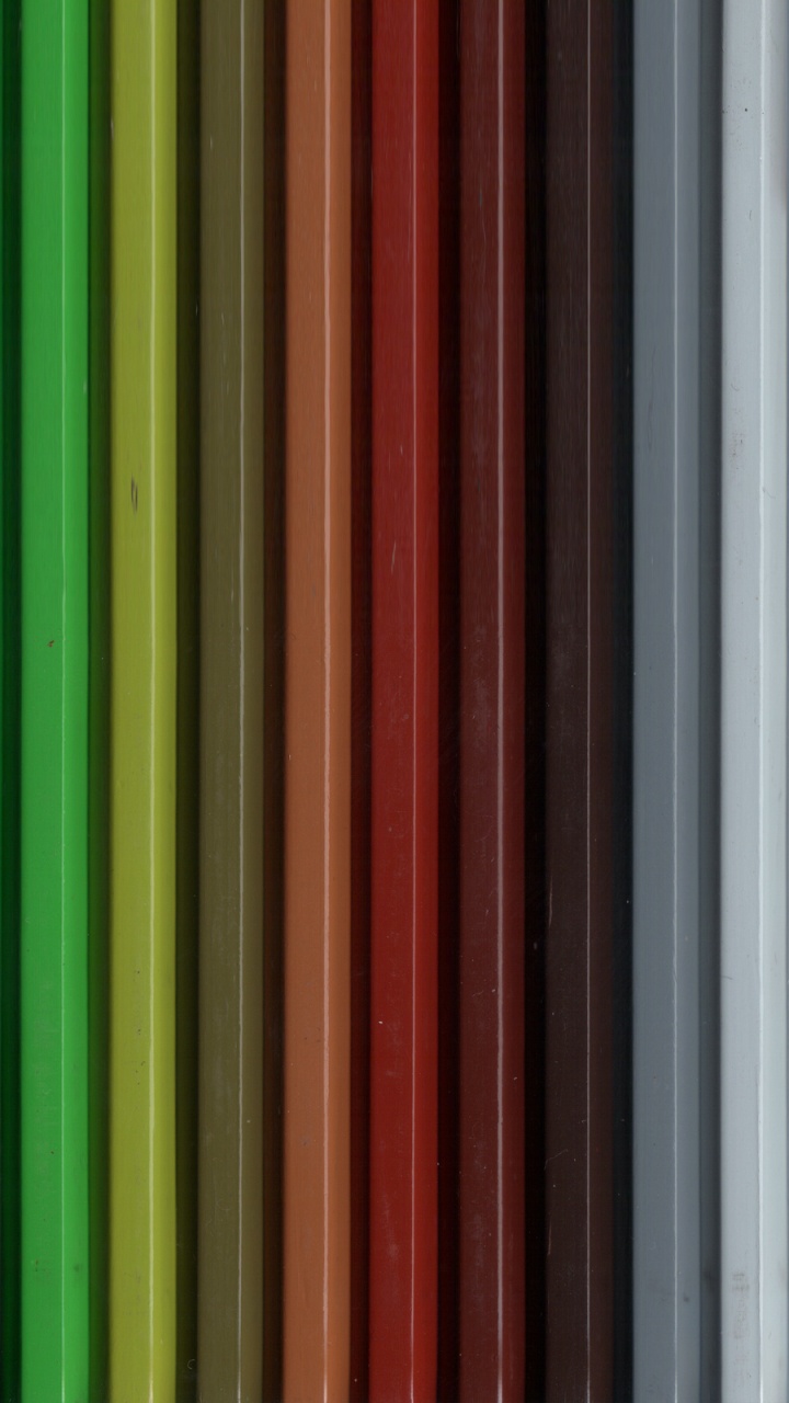 Обои цветной карандаш, Радуга, цвет, карандаш, синий в разрешении 720x1280